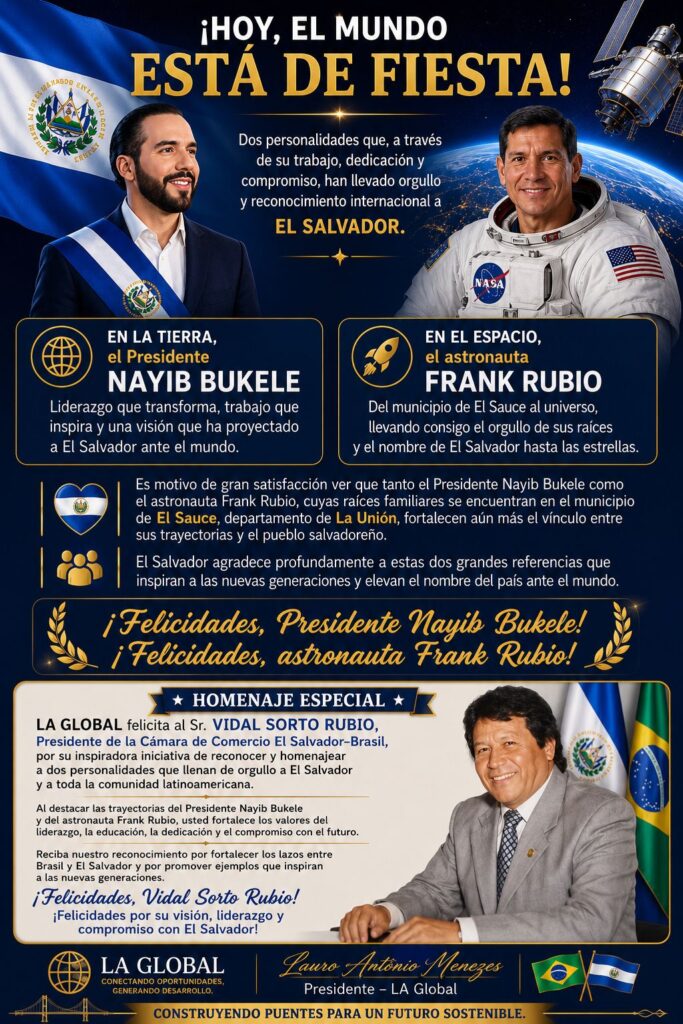 El Salvador em destaque: CCESB reconhece trajetórias de liderança e inspiração internacional